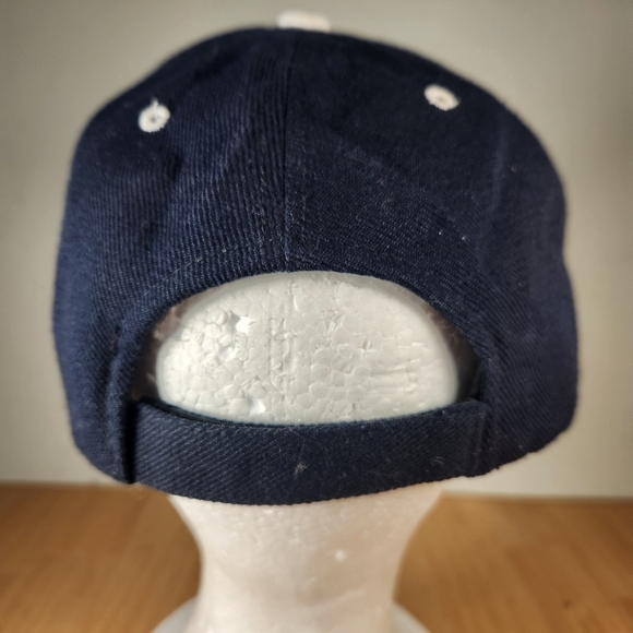 Lakers Hat Cap Black Wool Blend Strap Back Adjustable NBA Basketball - Picture 3 of 8